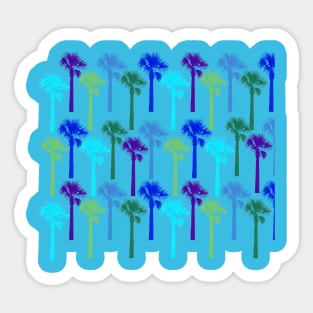 Tropical Palm Trees Sticker